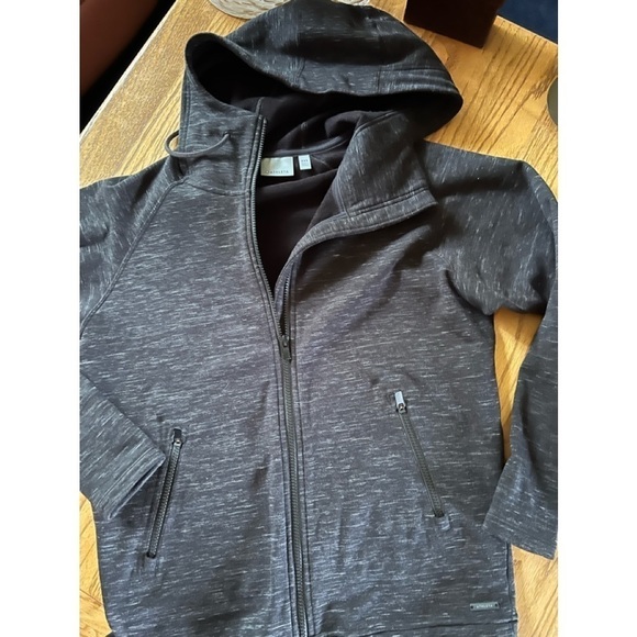 Athleta Jackets & Blazers - Athleta XXS hoodie zip up jacket shirt scuba trainer